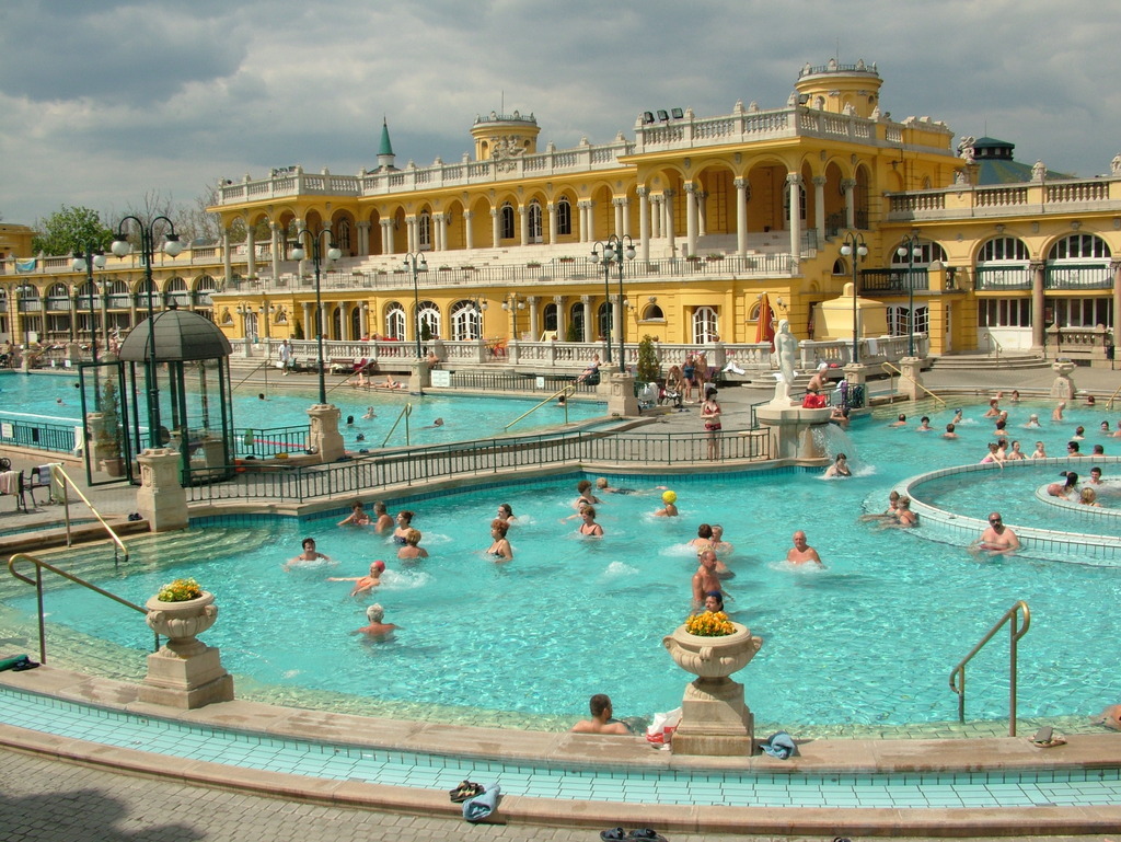 Baseny termalne Budapeszt